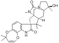 paraherquamide Struktur