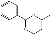 4-methyl-2-phenyl-1,3-dioxane Struktur