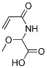 2-acrylaMido-2-Methoxyacetic acid Struktur