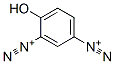 1,3-Benzenebis(diazonium), 4-hydroxy- (9CI) Struktur