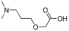 Acetic acid, [3-(dimethylamino)propoxy]- (9CI) Struktur