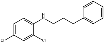 N-(PHENYLPROPYL)-2,4-DICHLOROANILINE Struktur