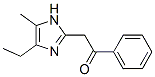 Ethanone, 2-(4-ethyl-5-methyl-1H-imidazol-2-yl)-1-phenyl- (9CI) Struktur