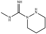 1(2H)-Pyridazinecarboximidamide,tetrahydro-N-methyl- Struktur