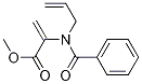 Methyl 2-(N-allylbenzaMido)acrylate Struktur