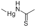 MERCURY, METHYL(THIOACETAMIDO)- Struktur