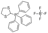 Phosphonium, 1,3-dithiolan-2-yltriphenyl-, tetrafluoroborate(1-) Struktur