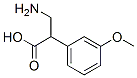 Benzeneacetic acid, alpha-(aminomethyl)-3-methoxy- (9CI) Struktur