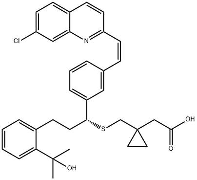 cis-Montelukast Struktur