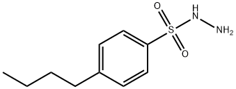 4-BUTYLBENZENESULFONOHYDRAZIDE Struktur