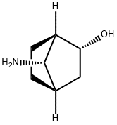 Bicyclo[2.2.1]heptan-2-ol, 7-amino-, (1R,2R,4R,7S)- (9CI) Struktur