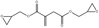 ITACONICACID,2,3-EPOXYPROPYLMONOESTER Struktur