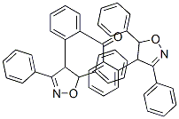 4,5-Dihydro-3,5-diphenylisoxazol-4-yl(phenyl) ketone Struktur