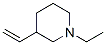 Piperidine, 3-ethenyl-1-ethyl- (9CI) Struktur