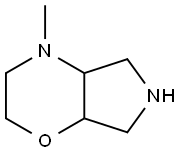 Pyrrolo[3,4-b]-1,4-oxazine, octahydro-4-methyl- (9CI) Struktur