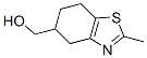 4,5,6,7-tetrahydro-2-methylbenzothiazole-5-methanol Struktur