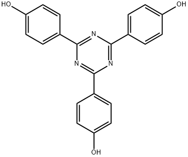 2,4,6-三(4-羥基苯基)-1,3,5-三嗪 結(jié)構(gòu)式