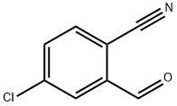 4-CHLORO-2-FORMYLBENZONITRILE Struktur