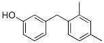 Phenol, 3-[(2,4-dimethylphenyl)methyl]- (9CI) Struktur