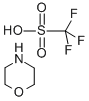 N-MORPHOLINIUM TRIFLUOROMETHANESULFONATE Struktur