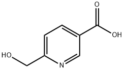 3-Pyridinecarboxylic acid, 6-(hydroxymethyl)- (9CI) Struktur