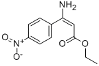 3-AMINO-3-(4-NITROPHENYL)-2-PROPENOIC ACID ETHYL ESTER Struktur