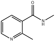 3-Pyridinecarboxamide,N,2-dimethyl-(9CI) Struktur