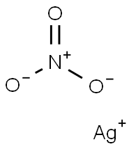 Silver nitrate Structure