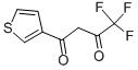 4,4,4-trifluoro-1-thiophen-3-yl-butane-1,3-dione Struktur