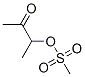 Methanesulfonic acid 3-oxobutane-2-yl ester Struktur