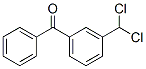 3-(Dichloromethyl)benzophenone Struktur