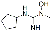 Guanidine, N-cyclopentyl-N-hydroxy-N-methyl- (9CI) Struktur