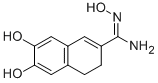 2-Naphthalenecarboximidamide,N,6,7-trihydroxy-3,4-dihydro- Struktur