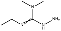 Hydrazinecarboximidamide, N-ethyl-N,N-dimethyl- (9CI) Struktur