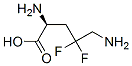 Ornithine, 4,4-difluoro- (9CI) Struktur