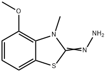 2(3H)-Benzothiazolone,4-methoxy-3-methyl-,hydrazone(9CI) Struktur