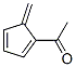 Ethanone, 1-(5-methylene-1,3-cyclopentadien-1-yl)- (9CI) Struktur