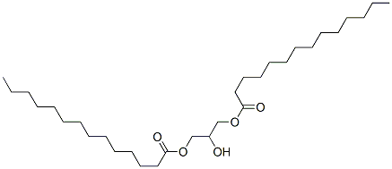 1,3-Dimyristin Struktur