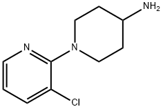 1-(3-CHLOROPYRIDIN-2-YL)PIPERIDIN-4-AMINE Struktur