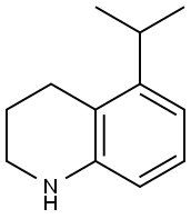 Quinoline, 1,2,3,4-tetrahydro-5-(1-methylethyl)- (9CI) Struktur