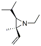 Aziridine, 2-ethenyl-1-ethyl-2-methyl-3-(1-methylethyl)-, trans- (9CI) Struktur