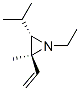 Aziridine, 2-ethenyl-1-ethyl-2-methyl-3-(1-methylethyl)-, cis- (9CI) Struktur