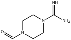 1-Piperazinecarboximidamide,4-formyl-(9CI) Struktur