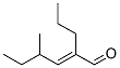 4-methyl-2-propylhex-2-enal Struktur