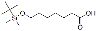 Heptanoic acid, 7-t-butyldimethylsilyloxy- Struktur