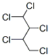 1,1,2,3,4-Pentachlorobutane Struktur