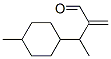 beta,4-dimethyl-alpha-methylenecyclohexanepropionaldehyde Struktur