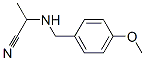 Propanenitrile, 2-[[(4-methoxyphenyl)methyl]amino]- (9CI) Struktur