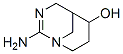 1,3-Diazabicyclo[3.3.1]non-2-en-6-ol, 2-amino- (9CI) Struktur