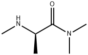 Propanamide, N,N-dimethyl-2-(methylamino)-, (R)- (9CI) Struktur